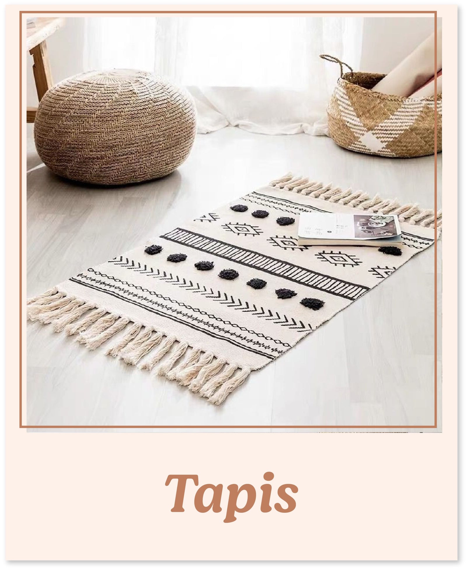 Tapis macramé