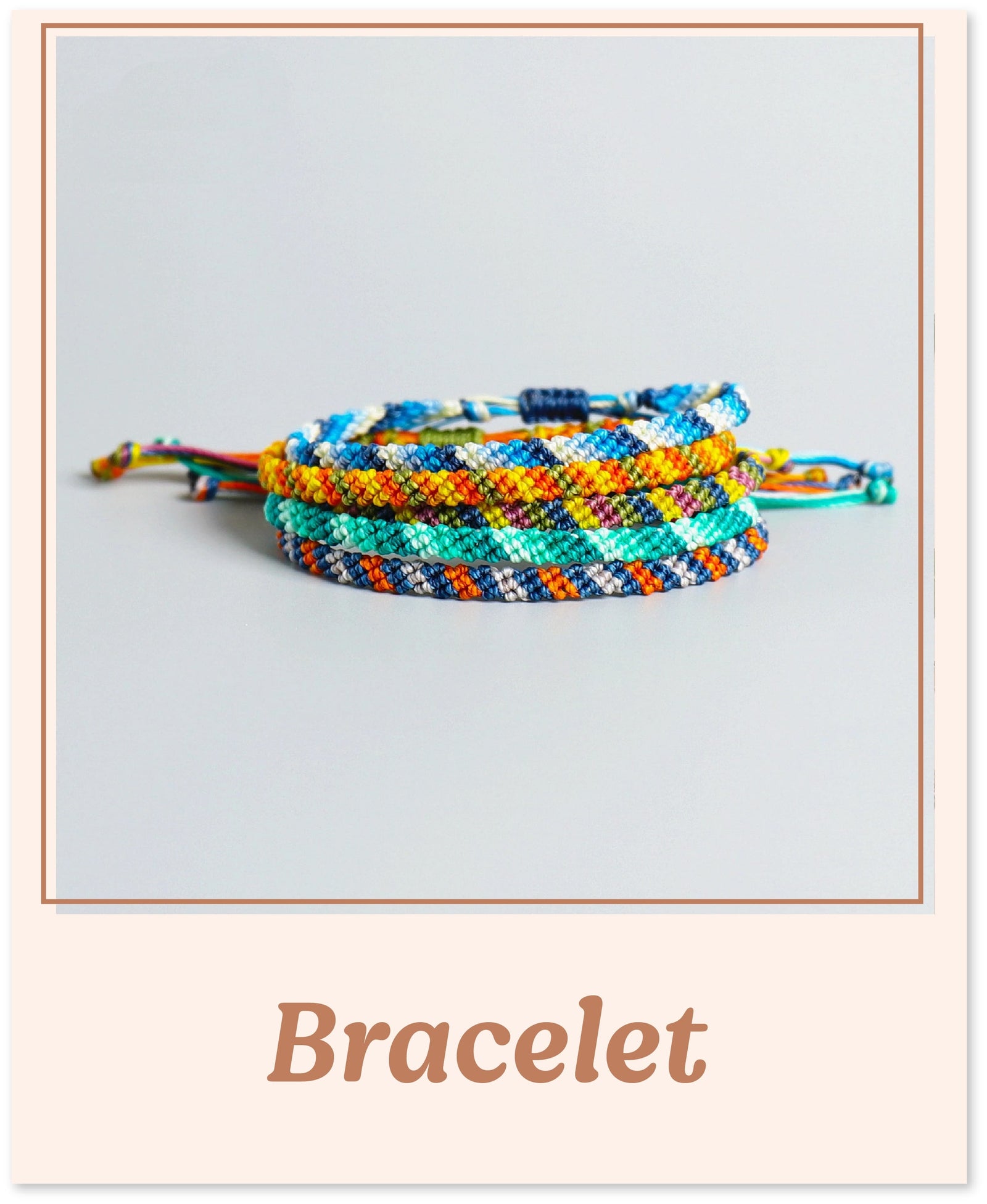 Bracelet macramé