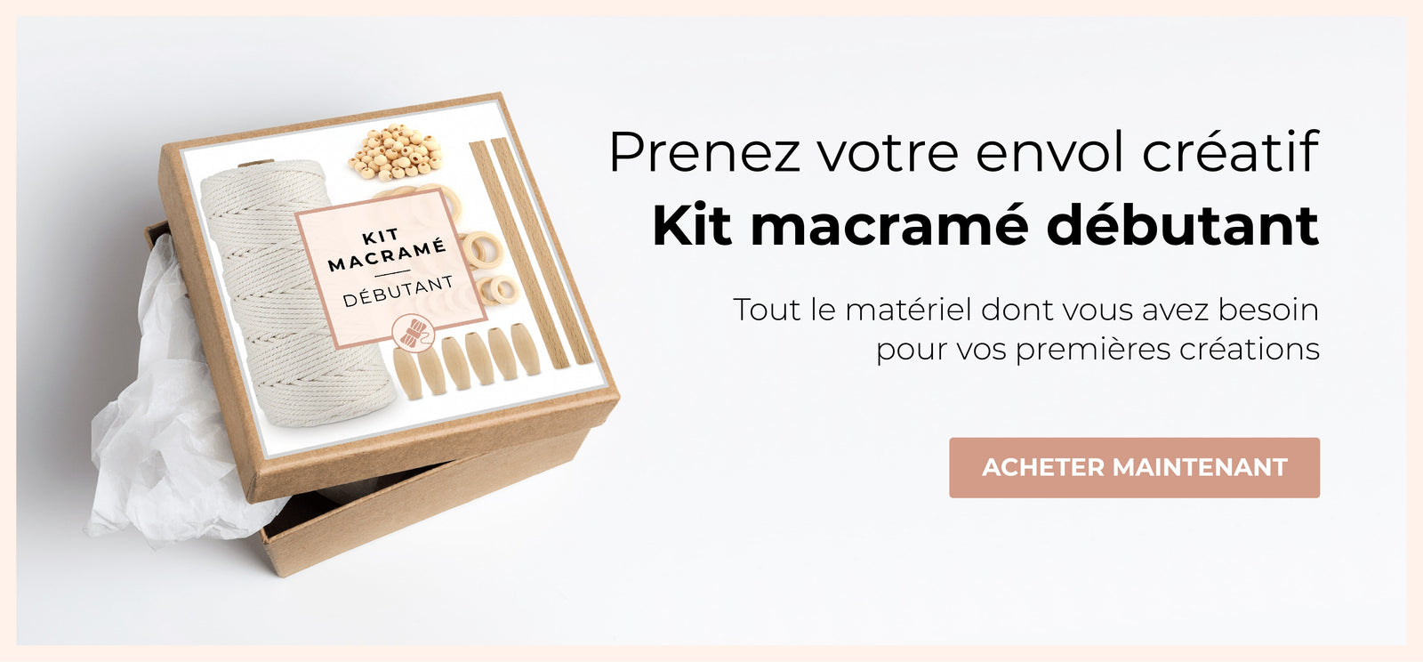 Kit macramé débutant