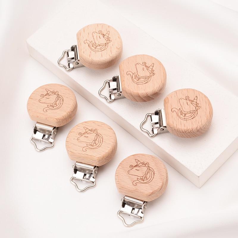 Attache tétine macramé personnalisable licorne