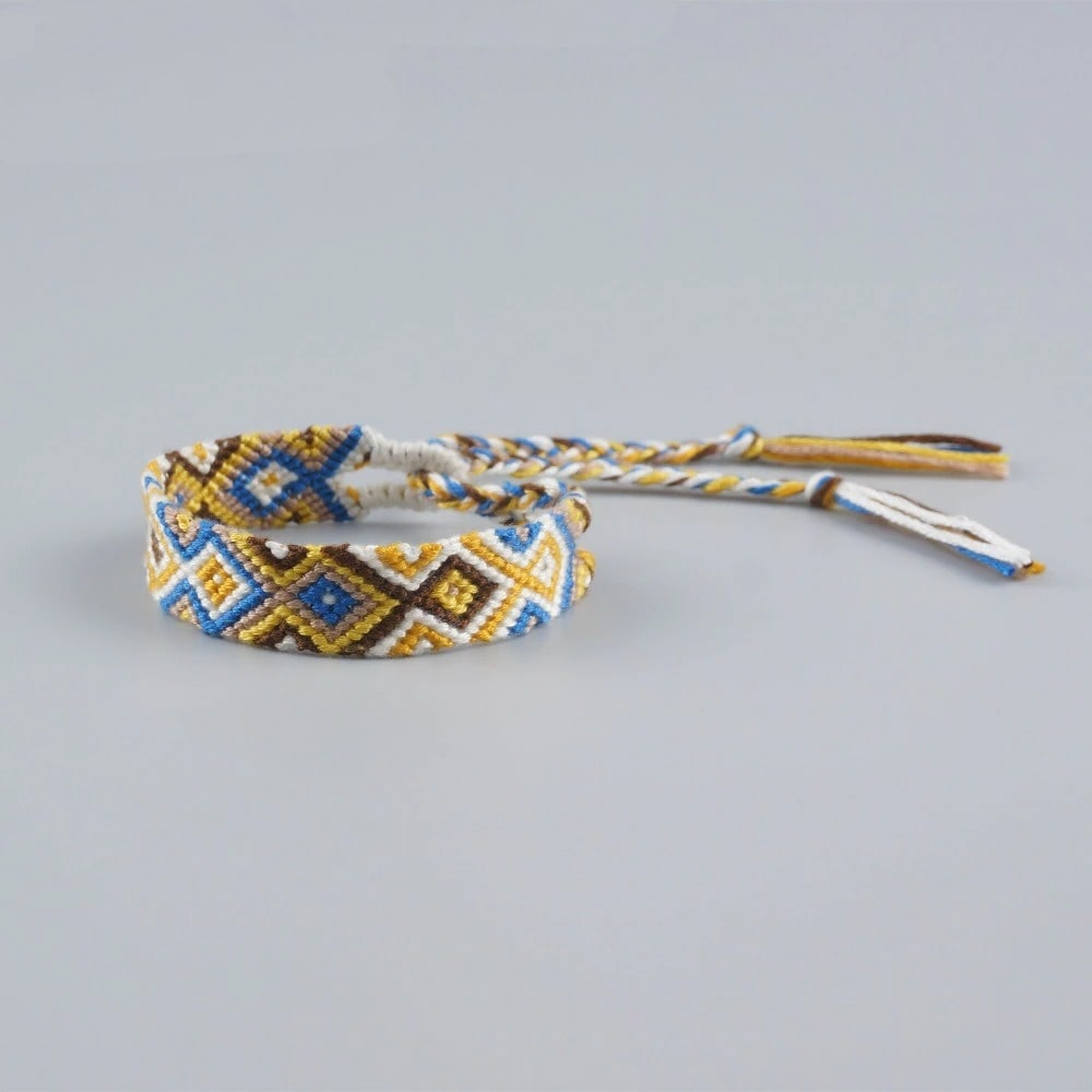 Bracelet brésilien macramé