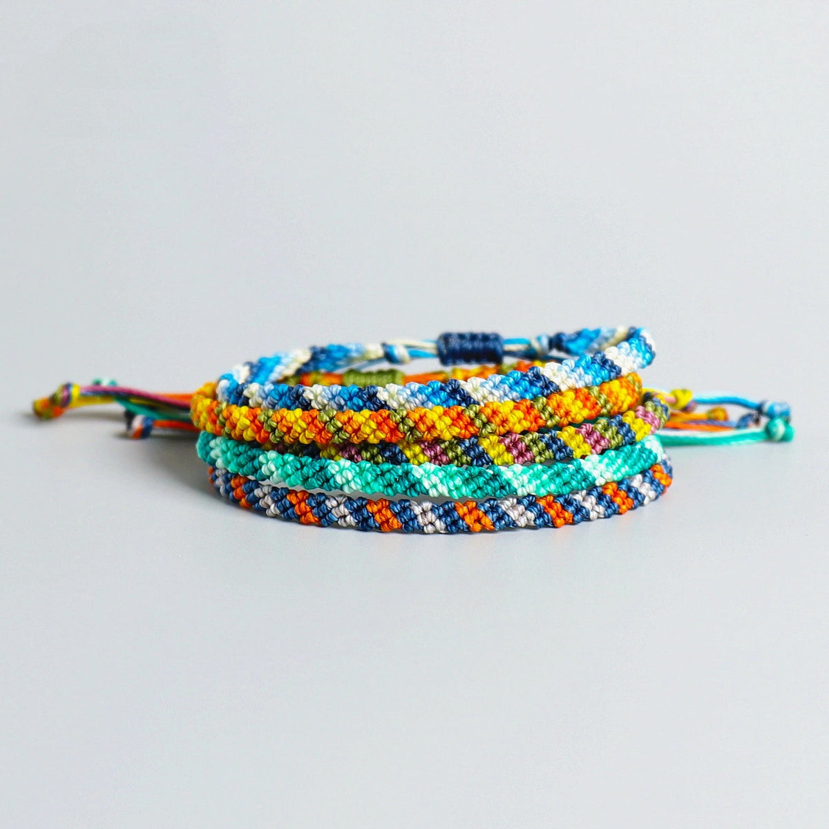 Bracelet macramé 3 couleurs