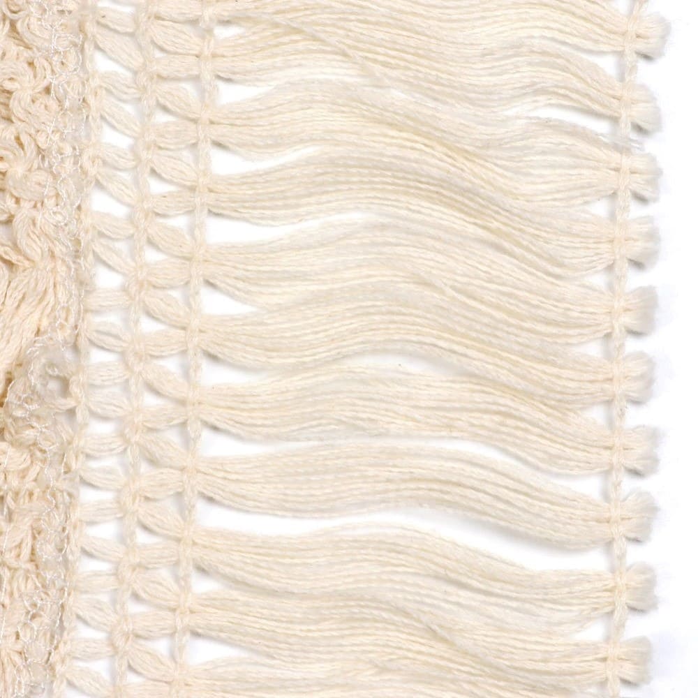 Chemin de table macramé coton