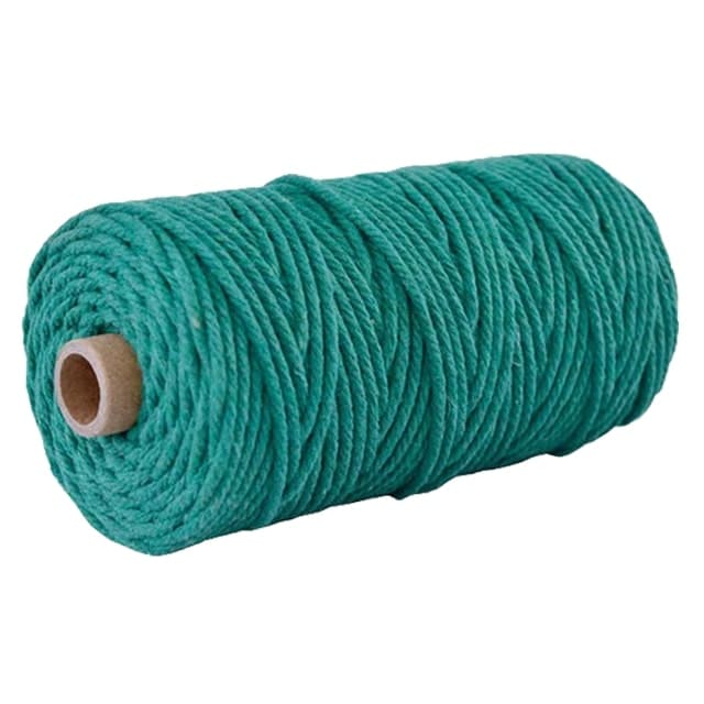 Corde macramé vert 4mm