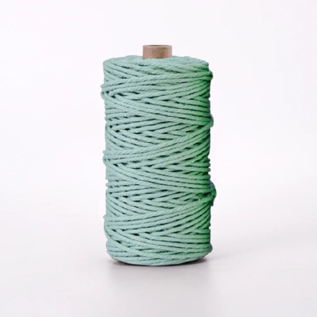 Corde macramé vert 4mm