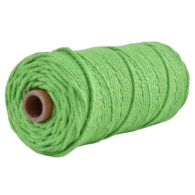 Corde macramé 2 mm vert irlandais