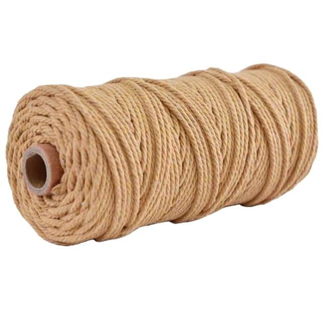 Corde macramé marron 3 mm