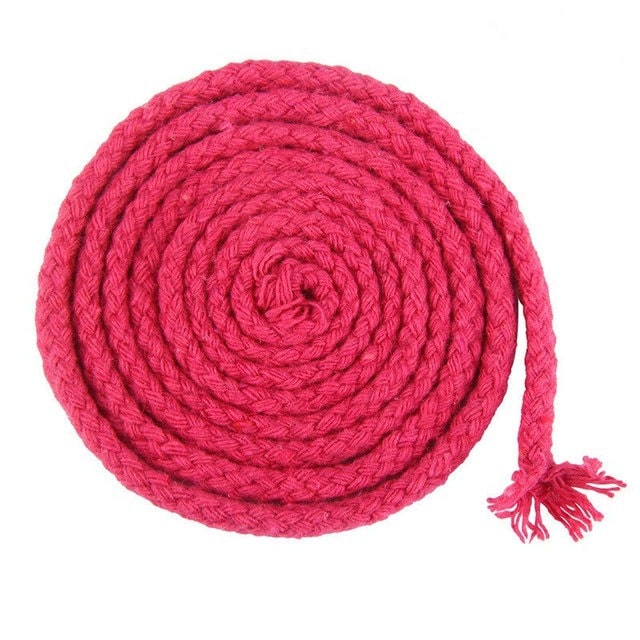 Corde macramé rose fushia 5 mm