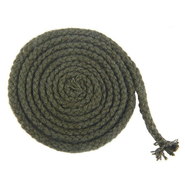 Corde macramé vert kaki 5 mm