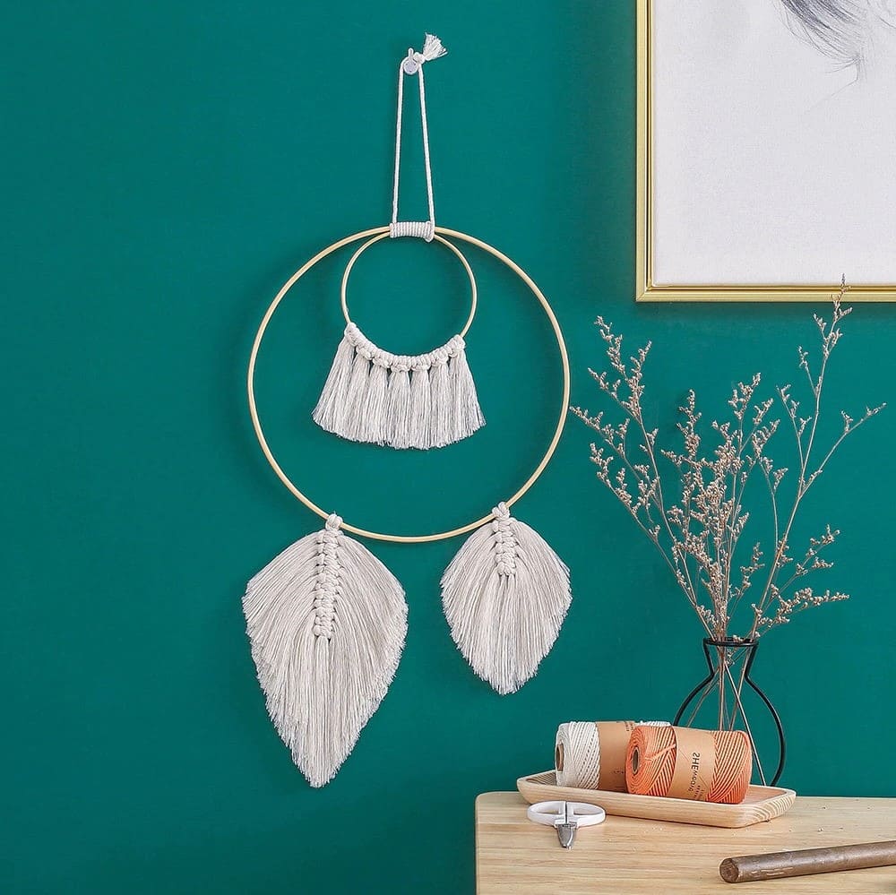 Deco chambre attrape rêve macramé