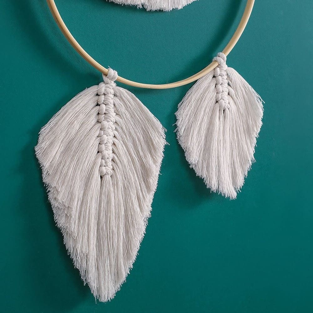 Deco chambre attrape rêve macramé