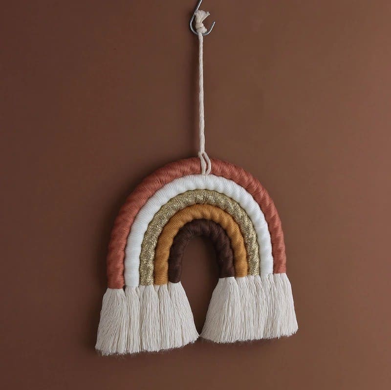 Déco chambre bébé macramé