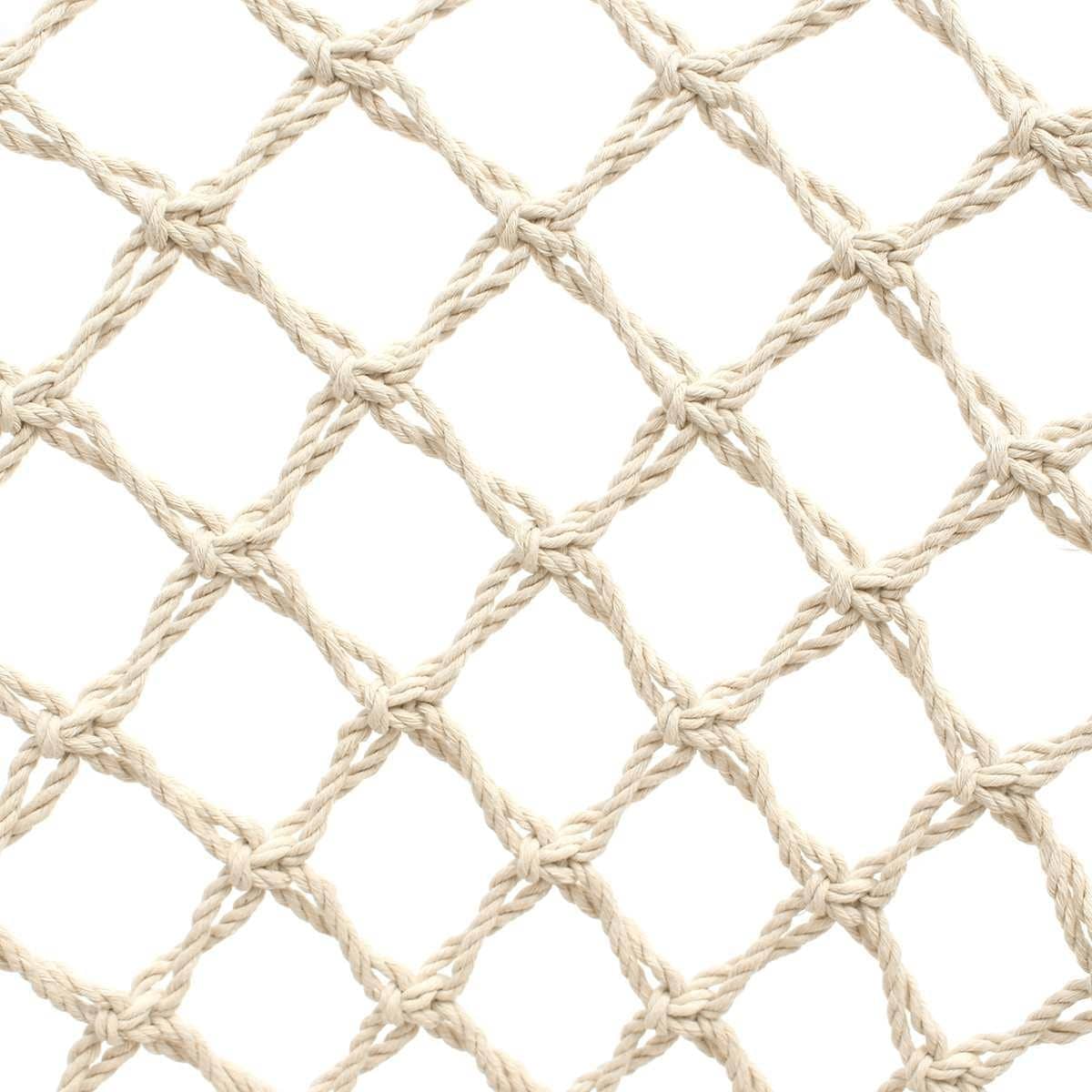 Fauteuil suspendu macramé coton