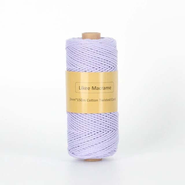 Fil macramé 2 mm lila