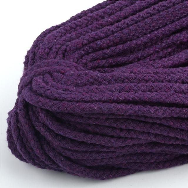 Fil macramé lilas 5 mm