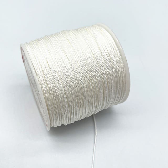 Cordon coton tressé - 3mm - Blanc cassé - Comptoir du Fil Cordon coton tressé - 3mm - Blanc cassé - Comptoir du Fil