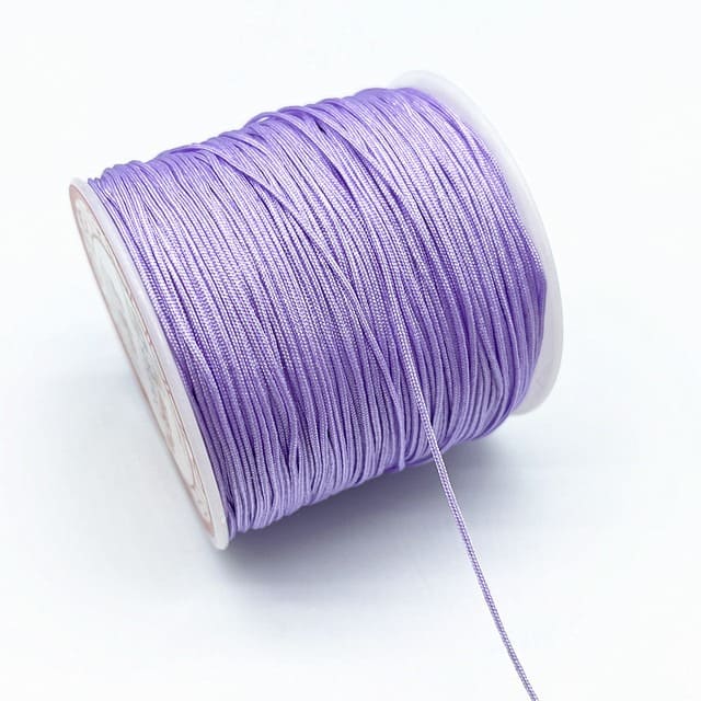 Fil nylon tressé 0,8 mm violet