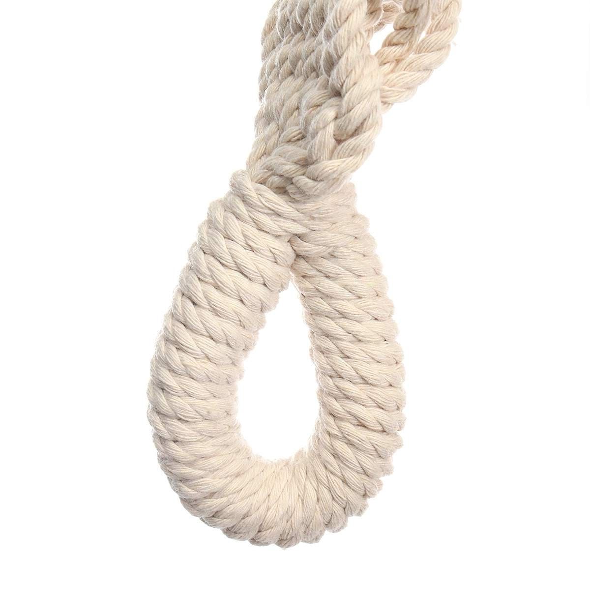 Hamac macramé blanc corde