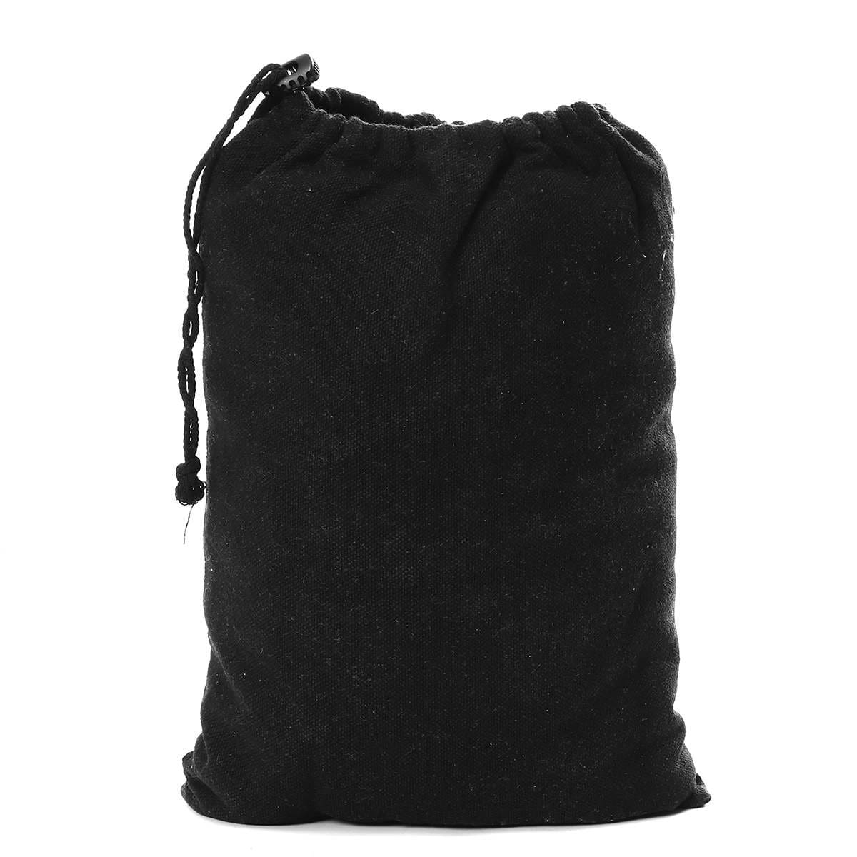 Hamac noir style macramé