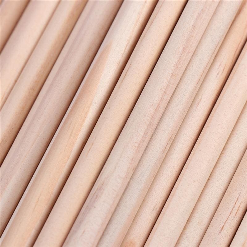 30 Bâtons bois naturel 3x30cm - Lou Passion