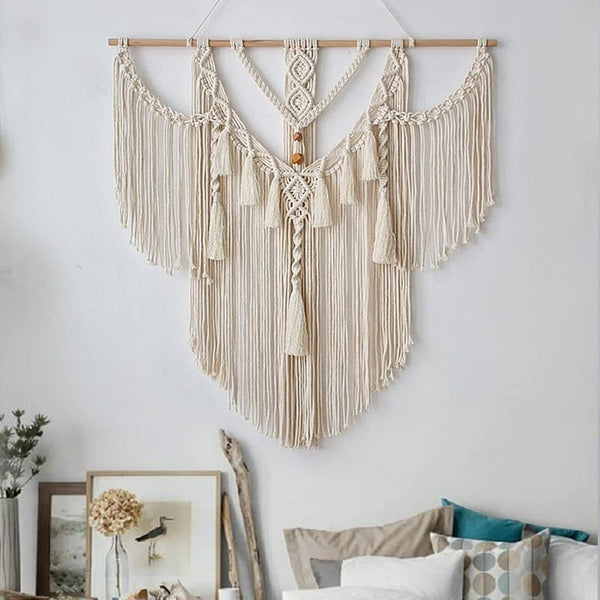 Cosysparks Tenture murale en macramé, Macramé Tenture Murale Cosysparks Tenture murale en macramé, Macramé Tenture Murale