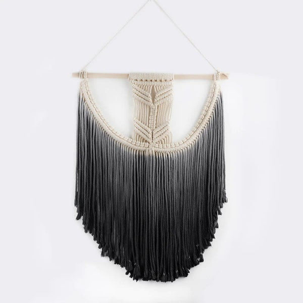 Macramé Mural Noir | Passion Macramé