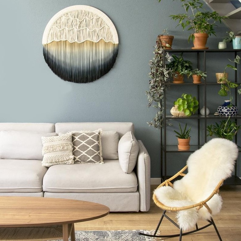 Macrame Rond Macramé Mural Rond | Passion Macramé