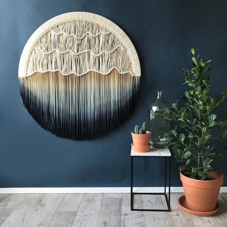 Macrame Rond Macramé Mural Rond | Passion Macramé