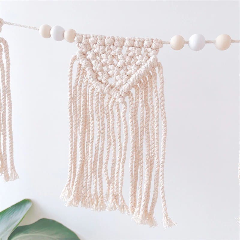 Macramé guirlande