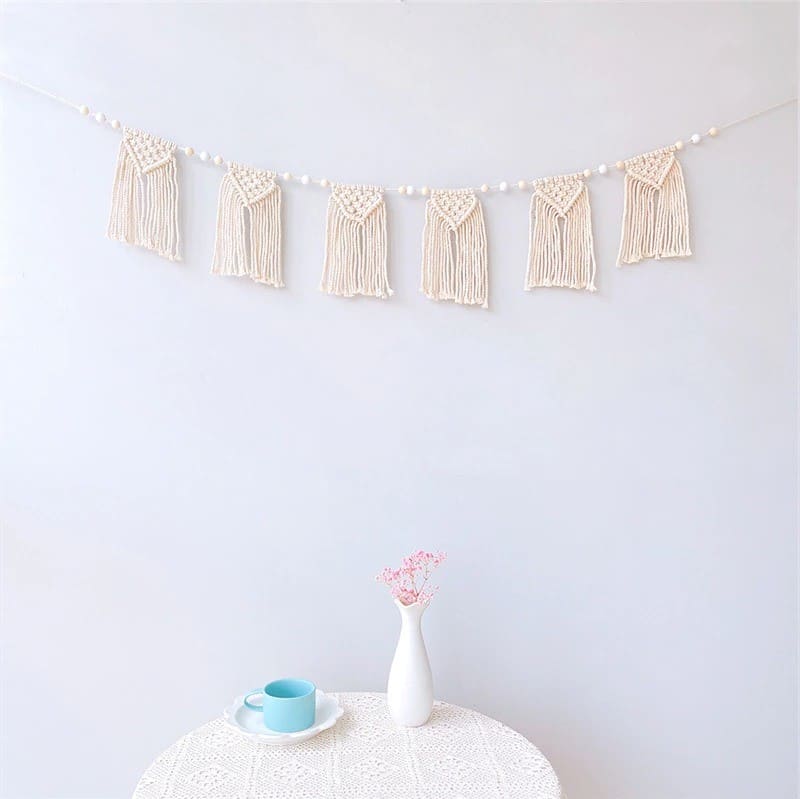Macramé guirlande