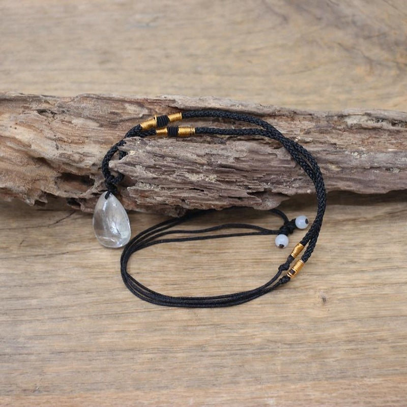 collier macramé homme