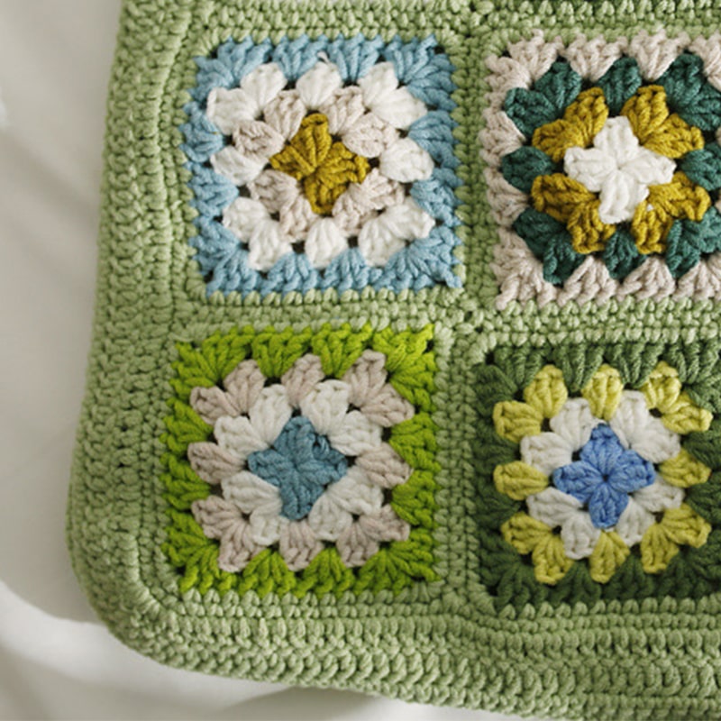 sac en corde de coton macramé