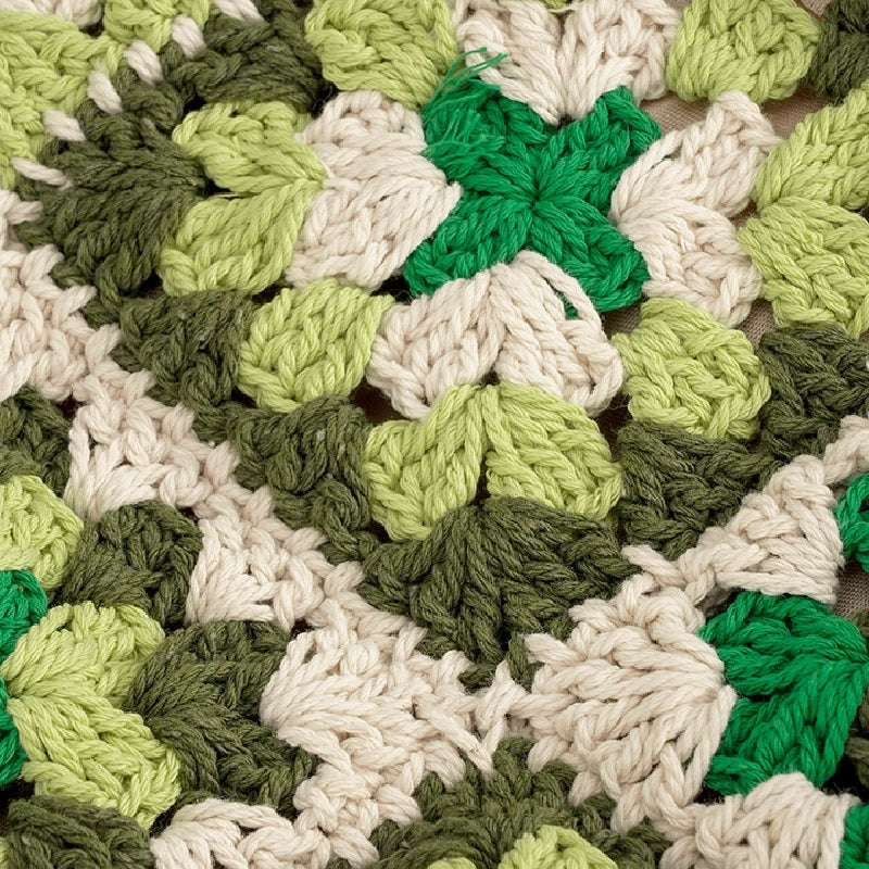 sac en macramé tressé